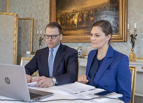 Kronprinsessan och Prins Daniel