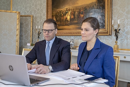 Kronprinsessan och Prins Daniel