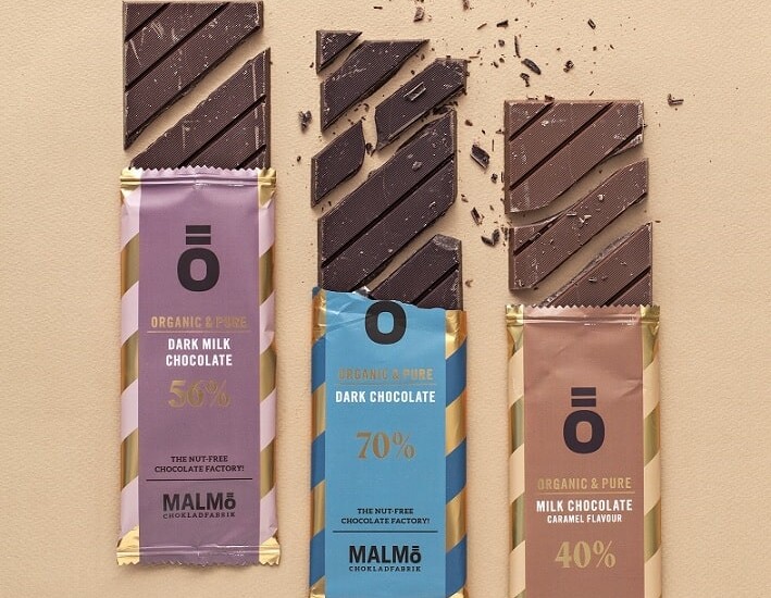 Malmö Chokladfabrik チョコレートバー 各702円